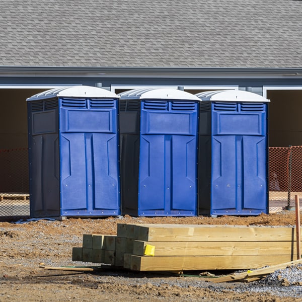 can i customize the exterior of the portable restrooms with my event logo or branding in Lake Hallie